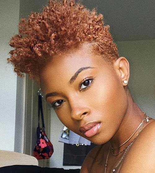 Kurze Natürliche African American Frisuren